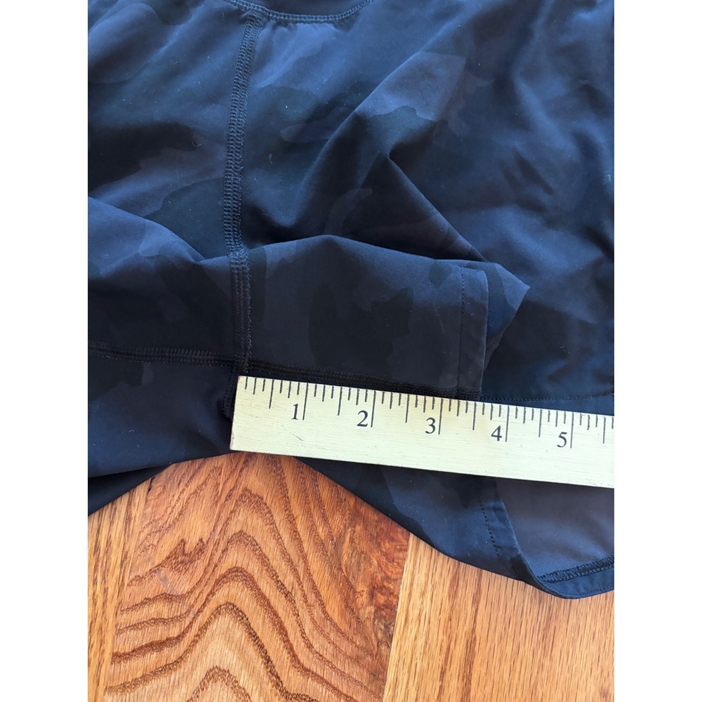 Lululemon Speed Up High Rise Lined Short 2.5 Heritage 365 Camo Deep Coal Multi 6 - Picture 4 of 7